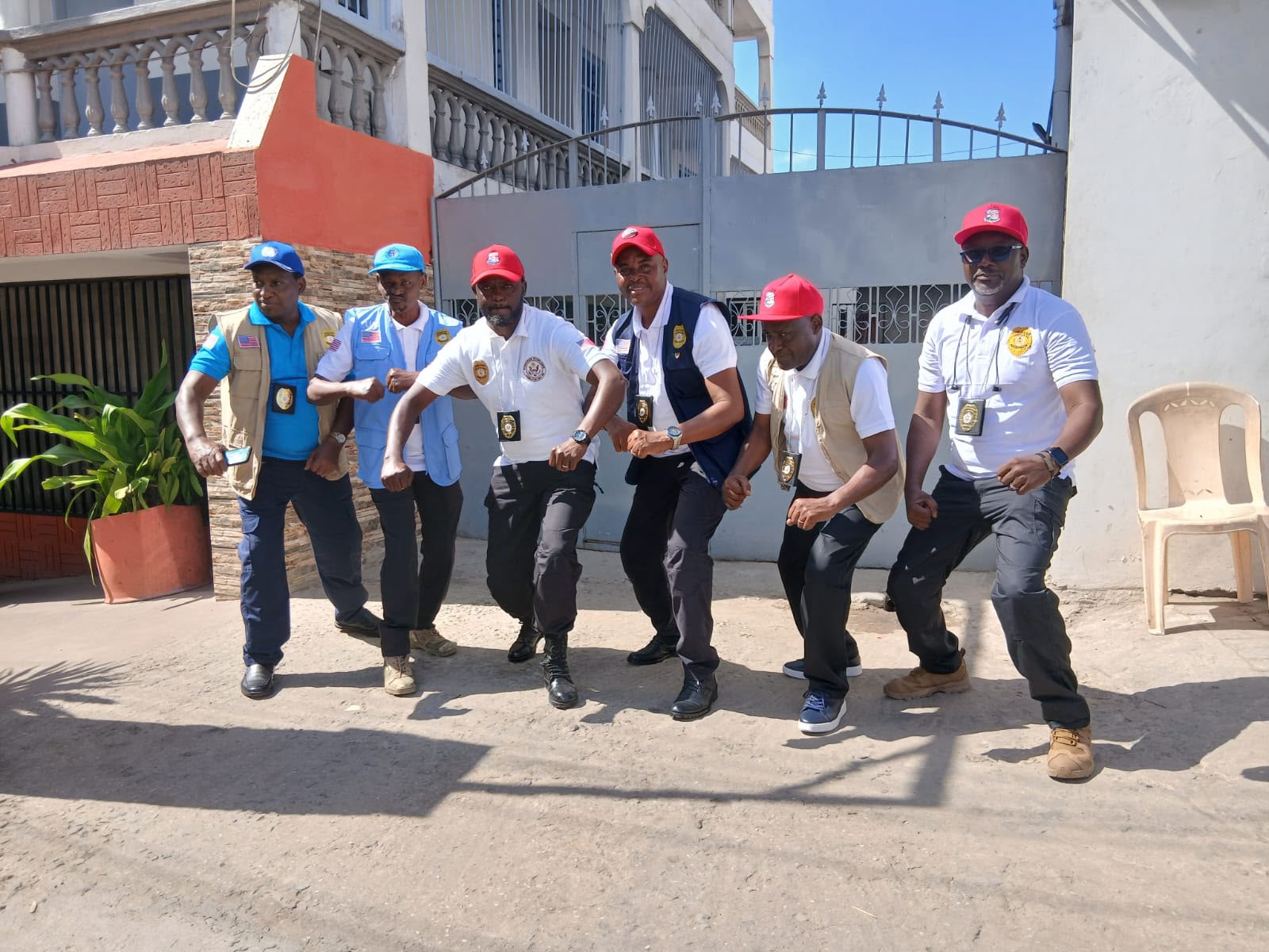 Team Spirit at Miritini Treatment and Rehabilitation Centre, Mombasa